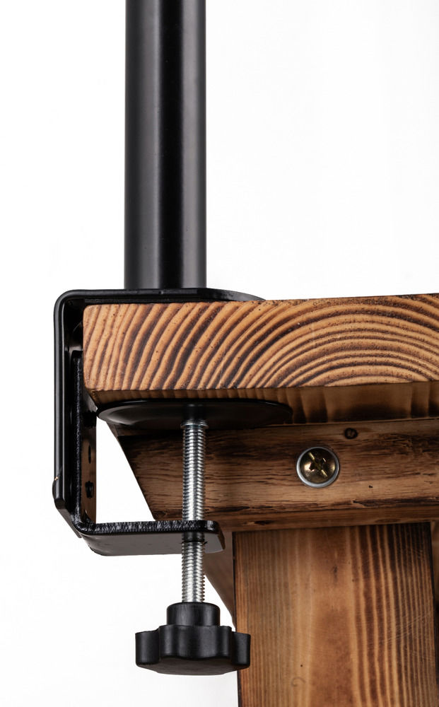 Dual Monitor Desk Mount Stand - Fully Adjustable for 13-27 Inch Screens