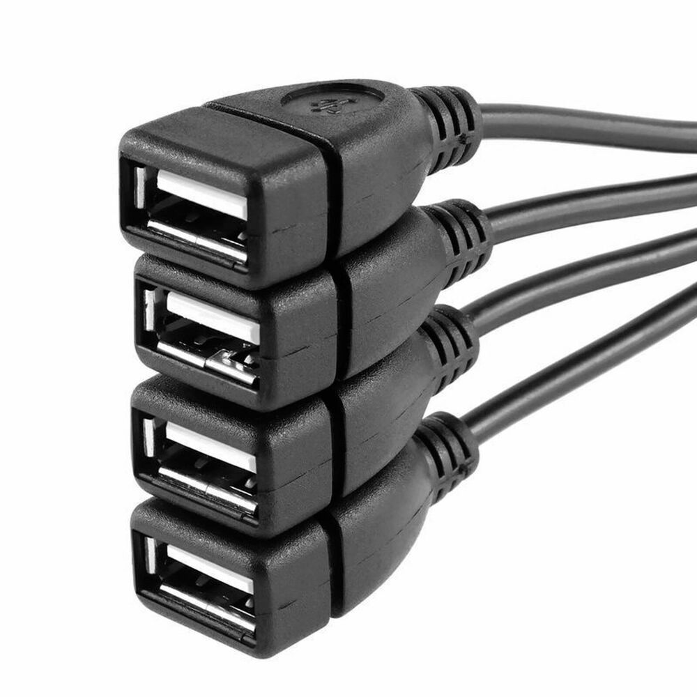 4-Port USB 2.0 Hi-Speed Hub - Expand Your Connectivity
