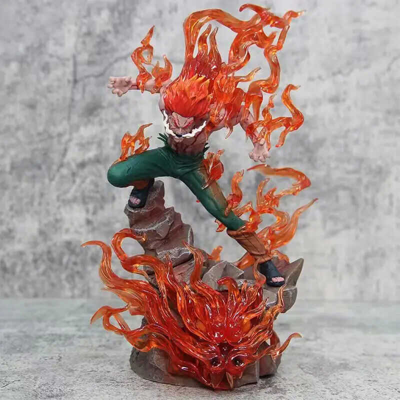 Naruto Might Guy Action Figure with Light