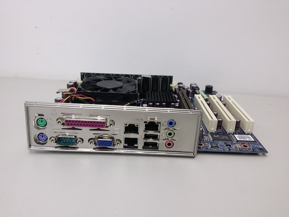 Kontron 886LCD-M/Flex Motherboard with CPU & RAM - Tested and Guaranteed