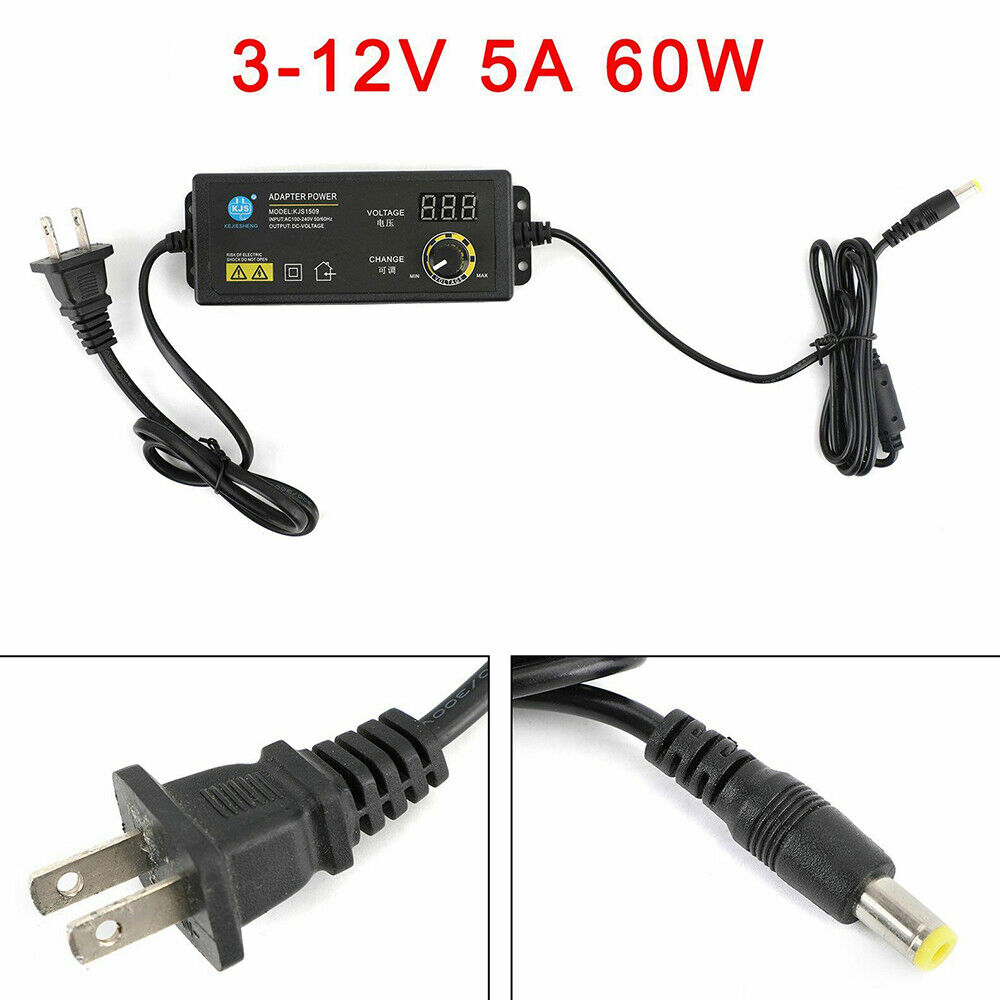 60W Adjustable Universal Switching Power Supply
