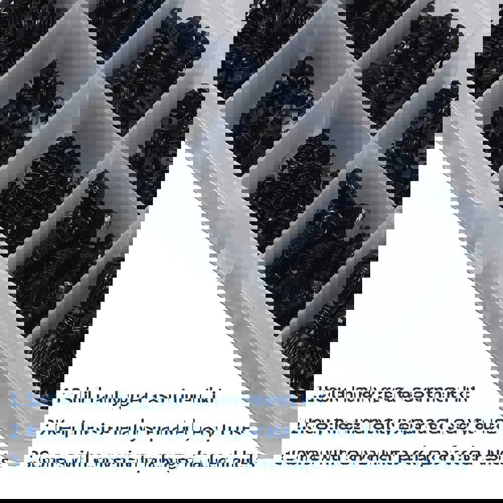All-Inclusive 400-Piece DIY Computer Building Screw Kit