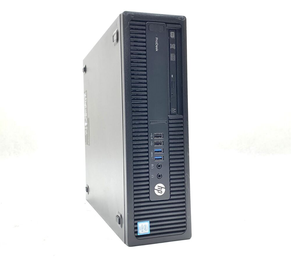 HP ProDesk 600 G2 SFF Desktop PC with Intel Core i5-6500, 16GB RAM, 500GB SSD, Windows 11