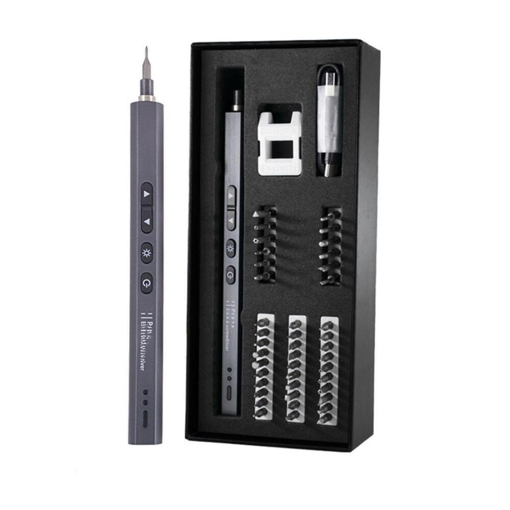 Compact Electric Screwdriver Kit for PC Building and DIY Projects