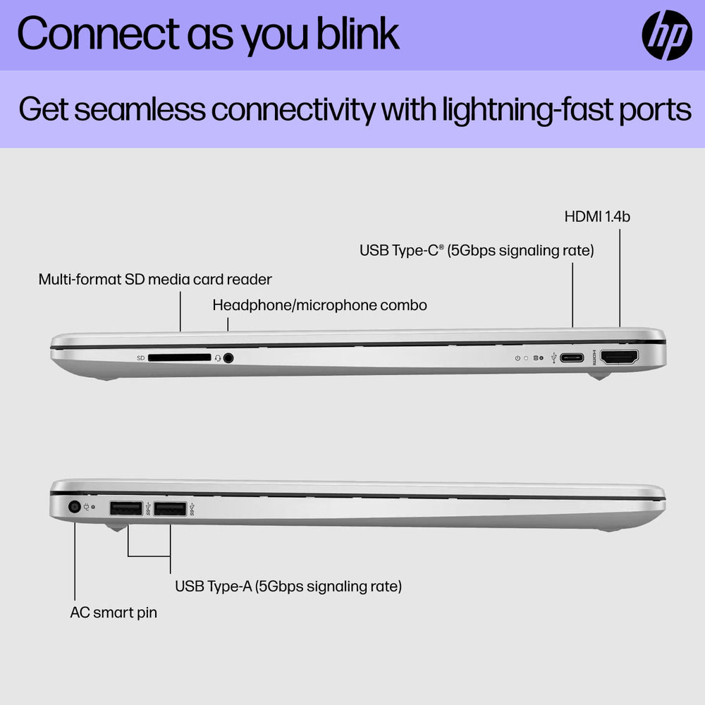 2024 HP Pavilion Laptop 15 Touch - 12th Gen Intel i3, 32GB RAM, 1TB SSD, Windows 11 Pro