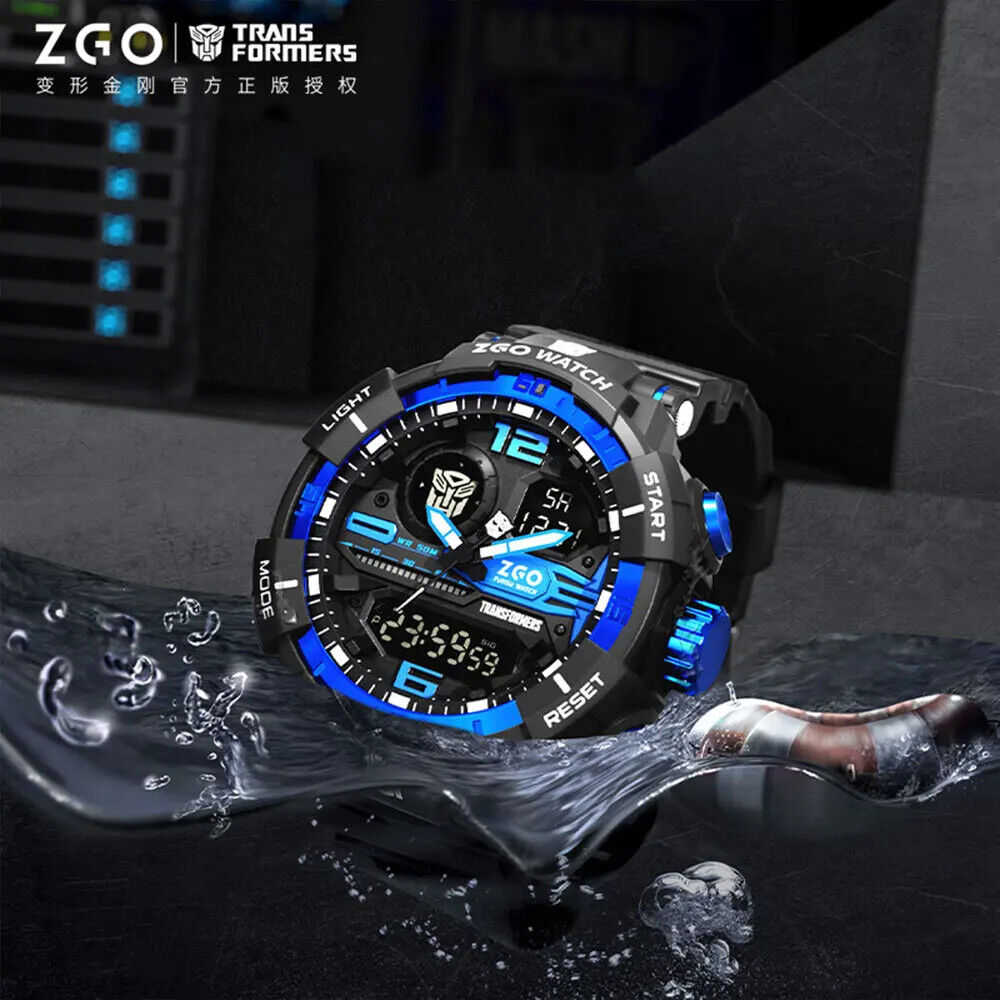 Transformers Joint Smart Sports Watch: Waterproof Optimus Prime Edition
