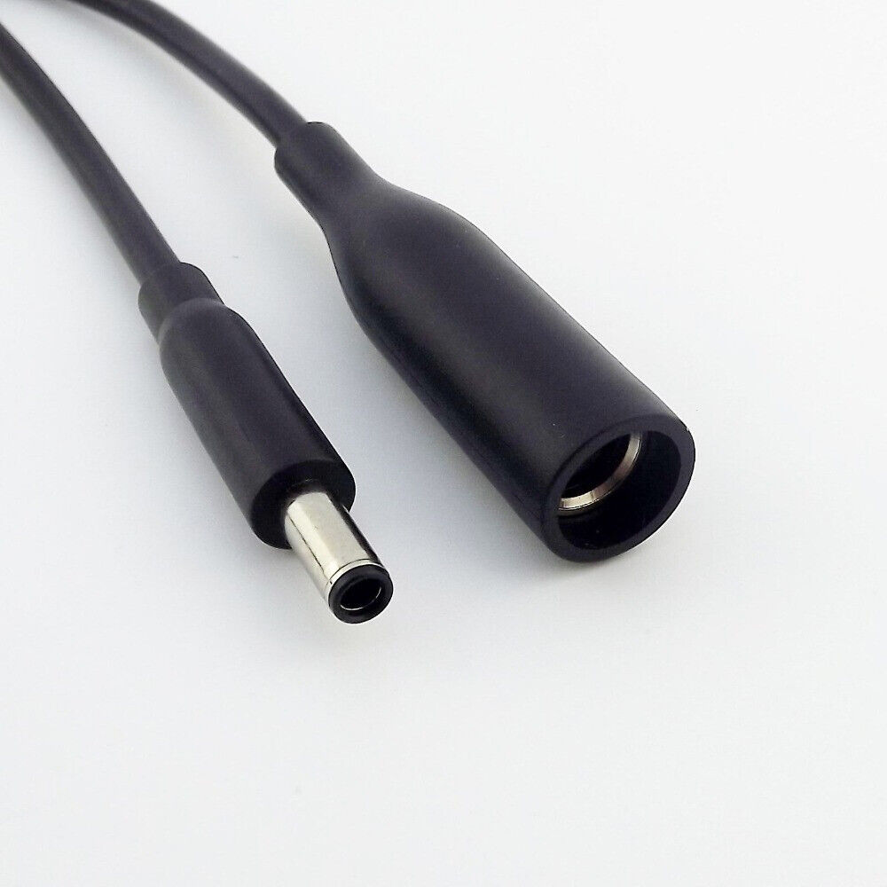 7.4mm to 4.5mm DC/AC Power Charger Converter Cable for HP/Dell Laptops