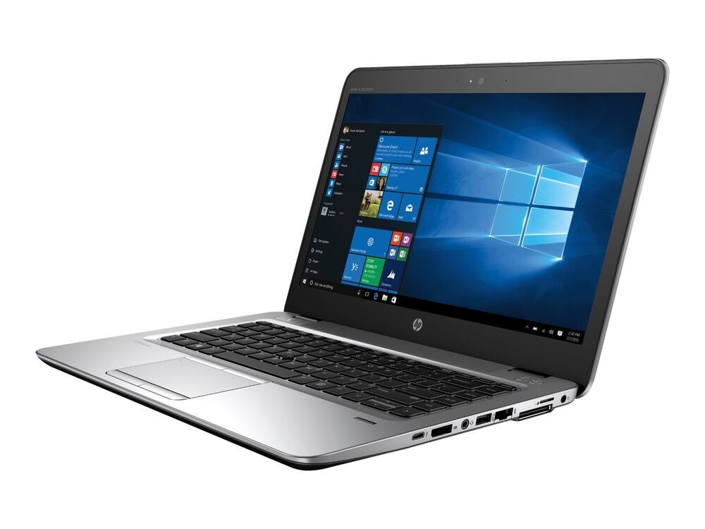 HP EliteBook 840 G4 14" Business Laptop with Core i7, 16GB RAM, 256GB SSD