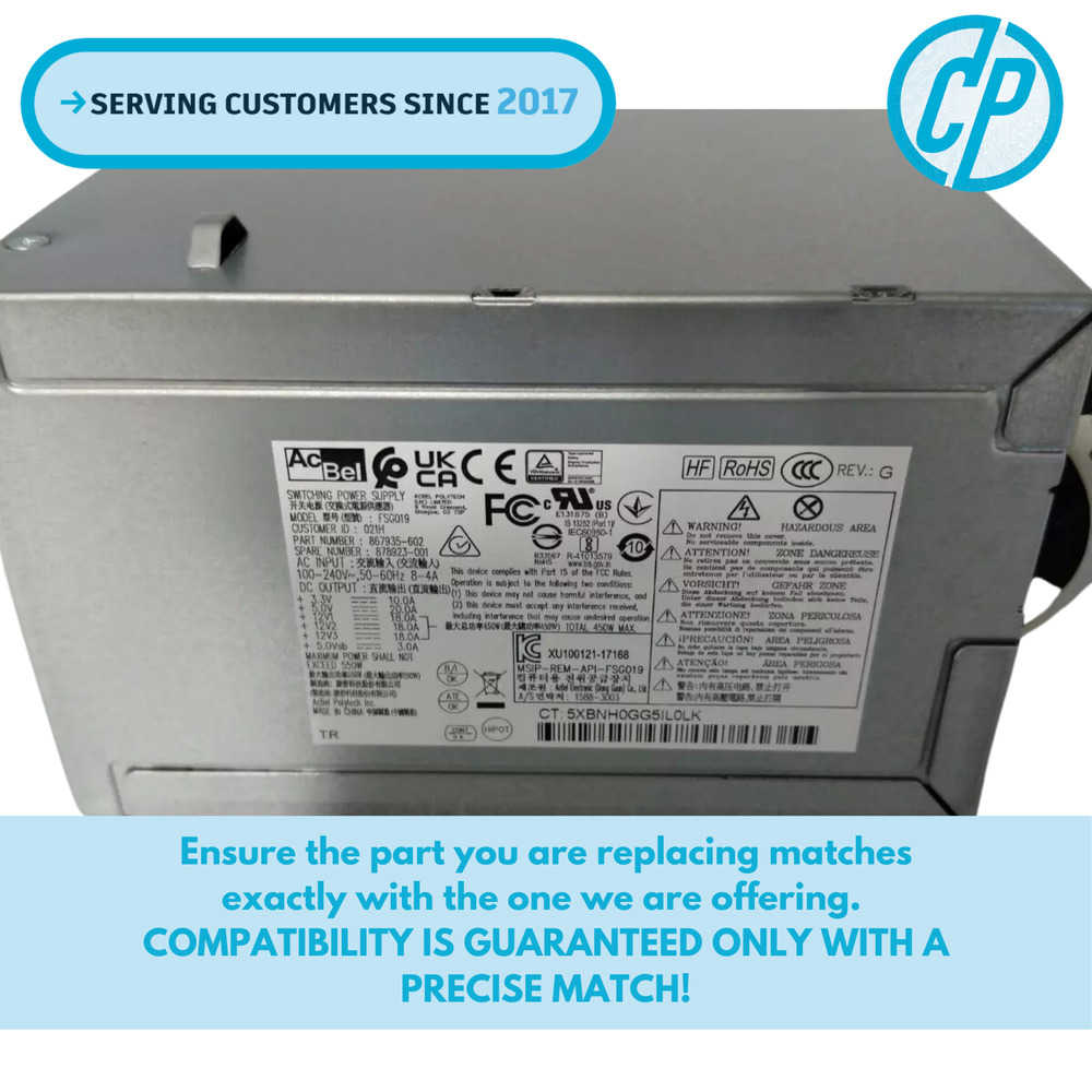 HP Proliant Gen10 550W Power Supply Unit