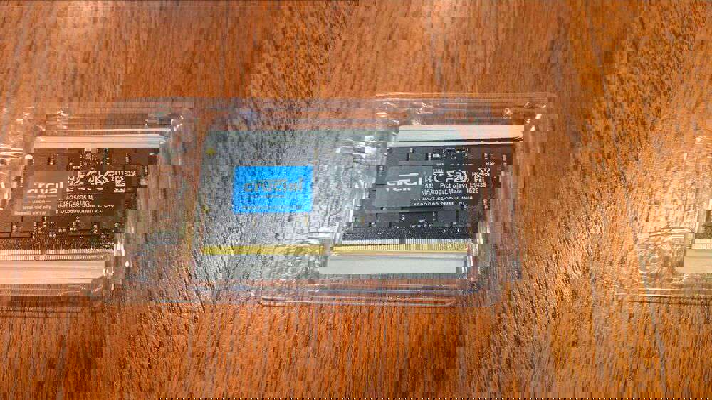 Crucial 16GB DDR5 5600MHz PC5 44800 SODIMM RAM Upgrade