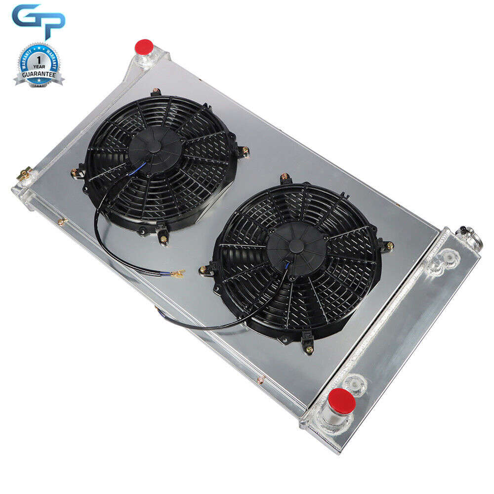 Upgraded 3-Row Radiator with Shroud Fan for 1967-72 Chevy/GMC C/K Series Pickups