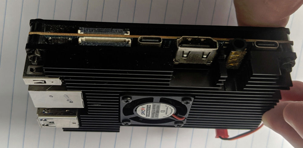 Orange Pi 5 4G with Heat Sink and Fan