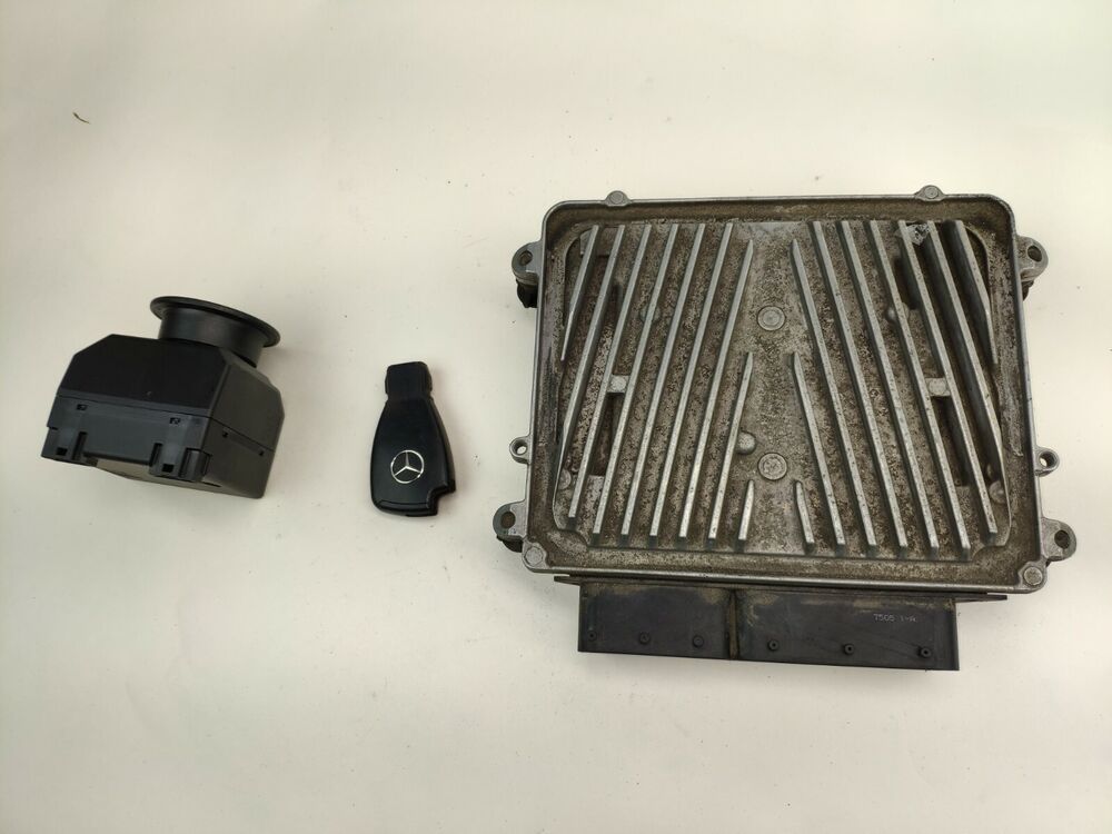 Mercedes ML350 R350 Engine Start Motor & DME Computer ECU Set 2006-2009