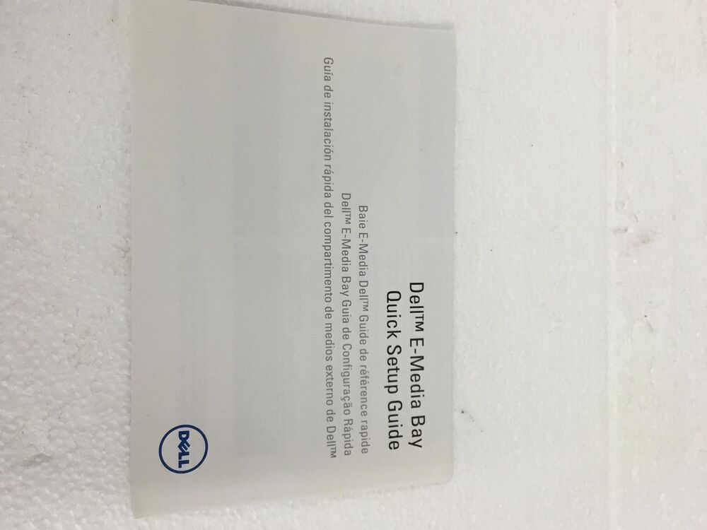 Dell K01B eSATA External Optical Drive - High-Speed Data Transfer