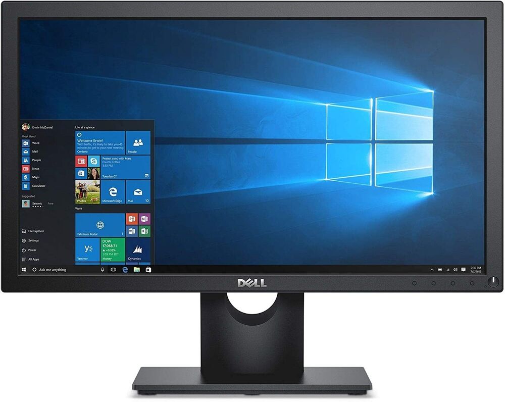 Dell E2016HV 20" VESA Mountable LED Monitor - Black