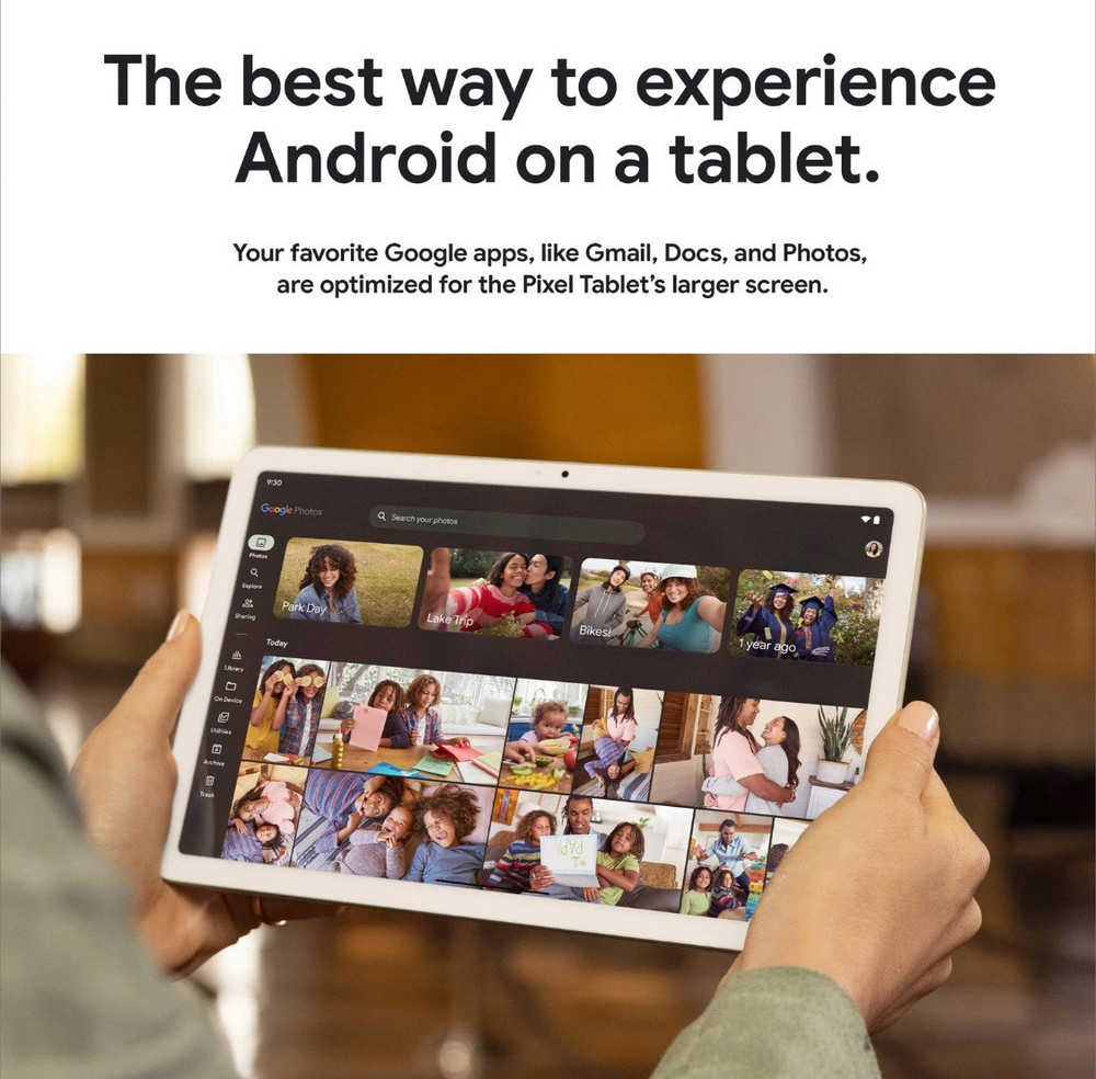 Google Pixel 11 Tablet - 8GB RAM, 128GB Storage, Porcelain