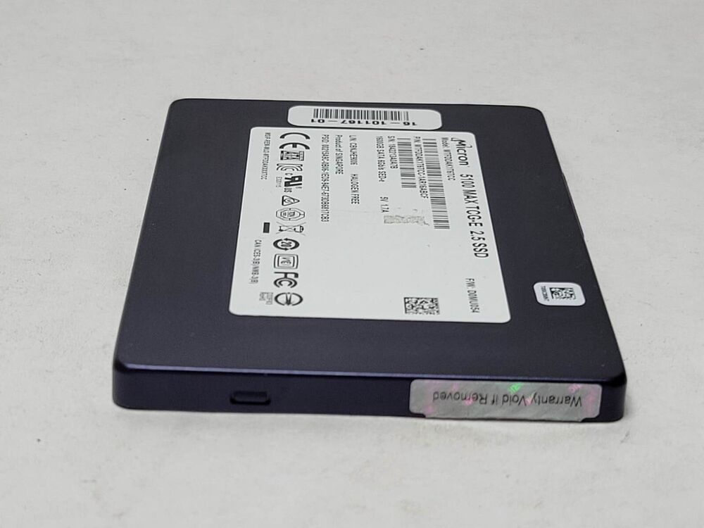 Micron 5100 MAX 1.6TB 2.5in SATA SSD - High-Performance Solid State Drive