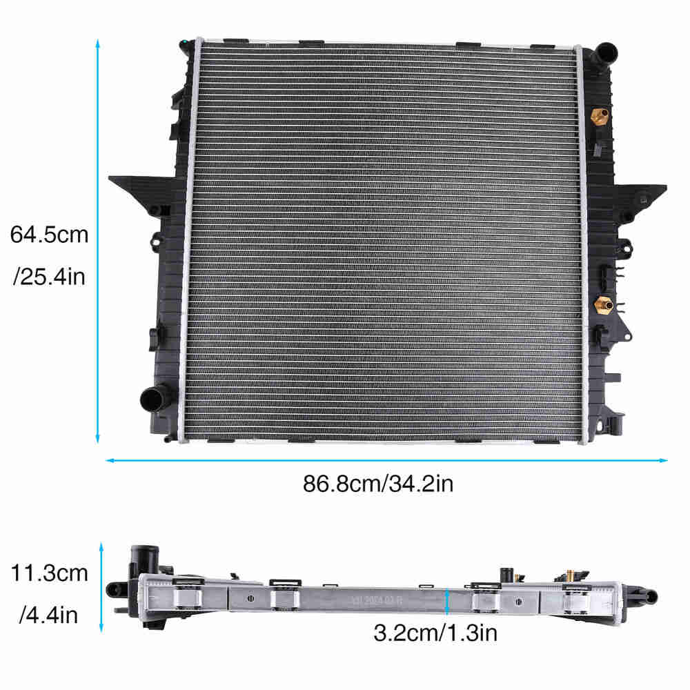 Aluminum Radiator for Land Rover LR3 4.0L/4.4L 2005-2009