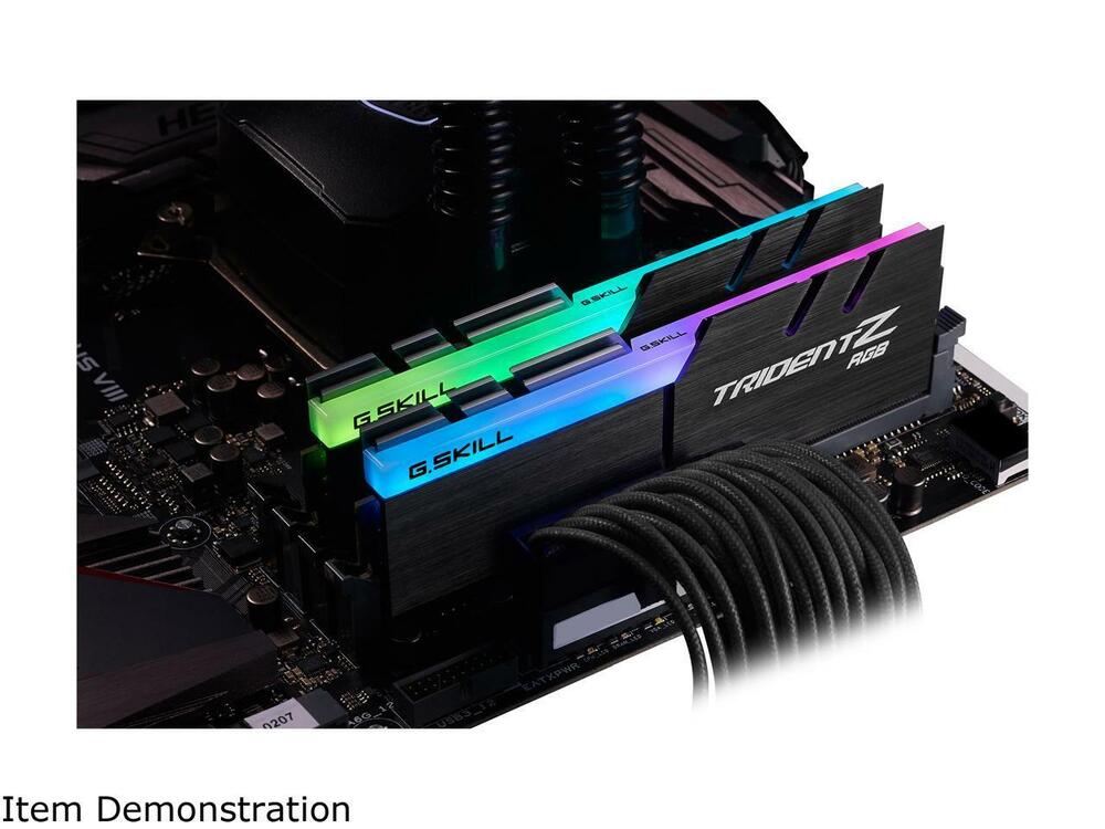 G.SKILL TridentZ RGB Series 32GB (2 x 16GB) DDR4 3600MHz Desktop Memory