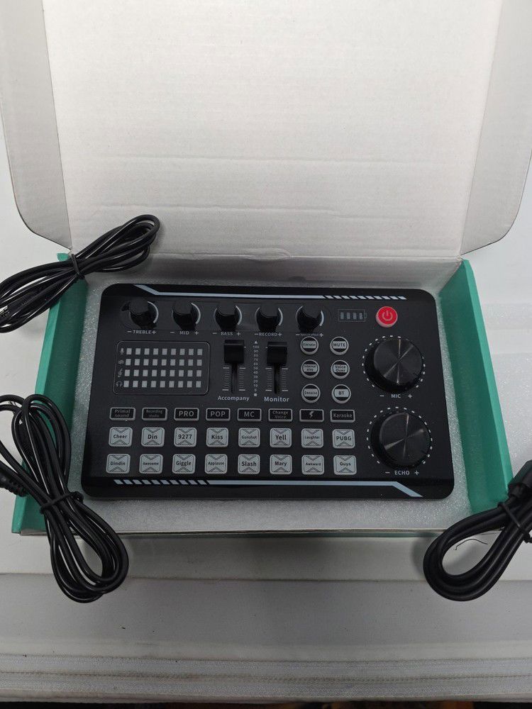 Advanced DJ Audio Mixer with Live Sound Effects