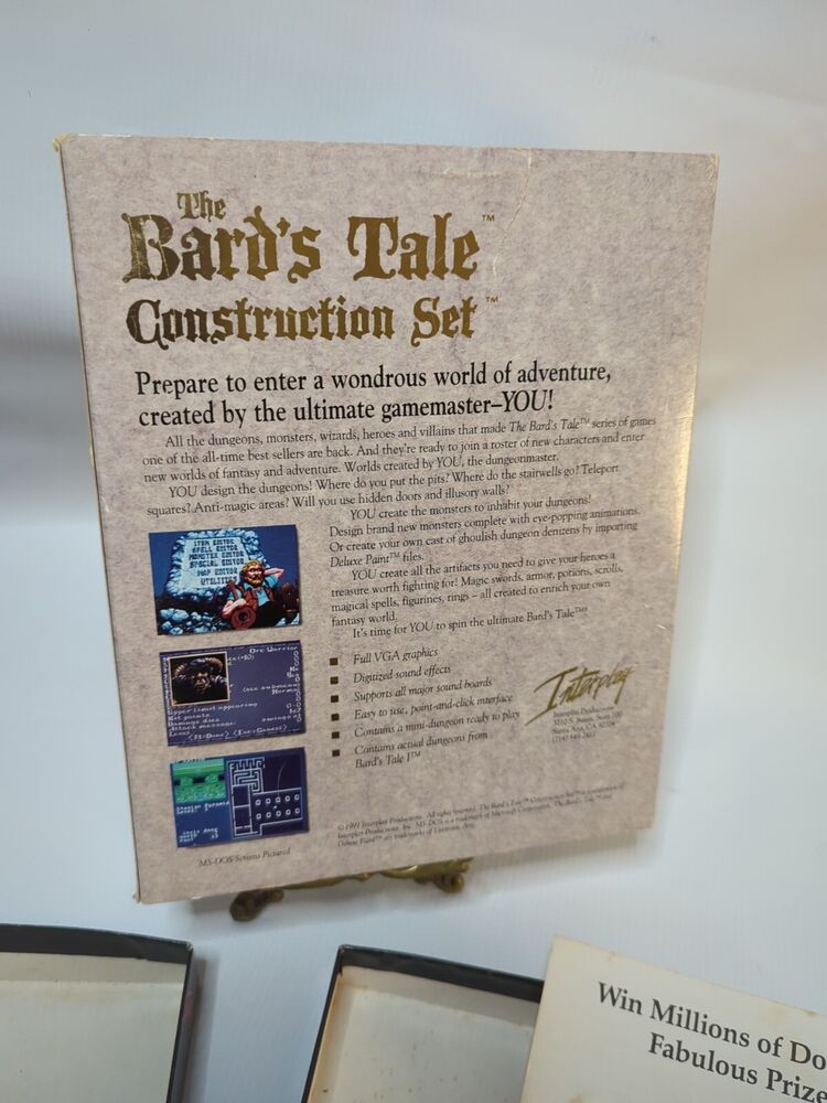 Bards Tale Construction Set - 1991 Classic IBM Computer Game