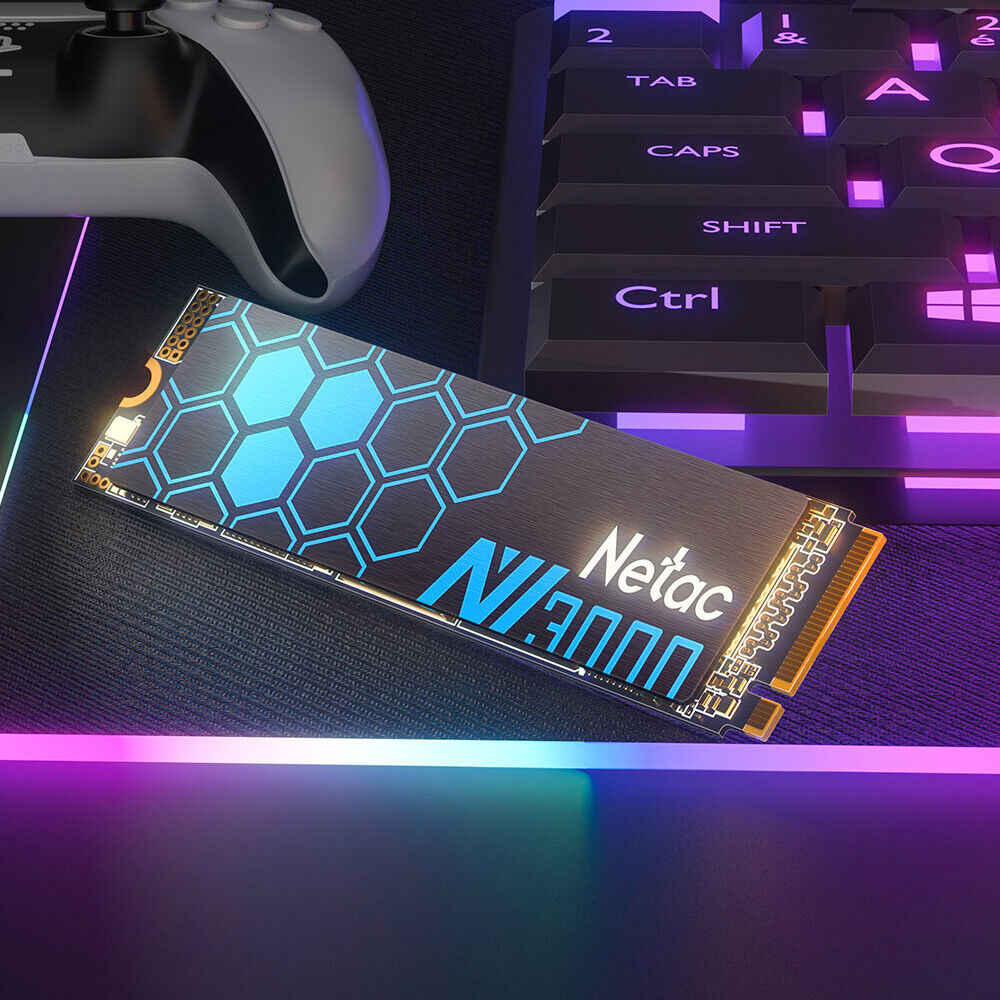 Netac M.2 NVMe PCIe 3.0 x4 Internal SSD Drives - 500GB, 1TB, 2TB Options