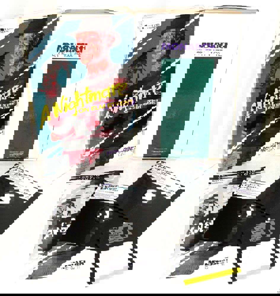 A Nightmare On Elm Street Monarch Computer Game Software - DOS Classic