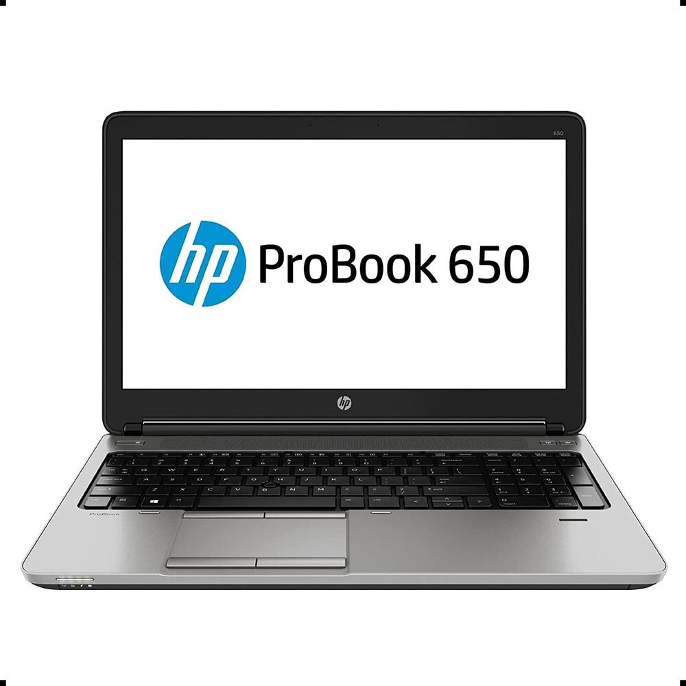 15.6" HP ProBook i5 Laptop - 8GB RAM, 256GB SSD, Webcam