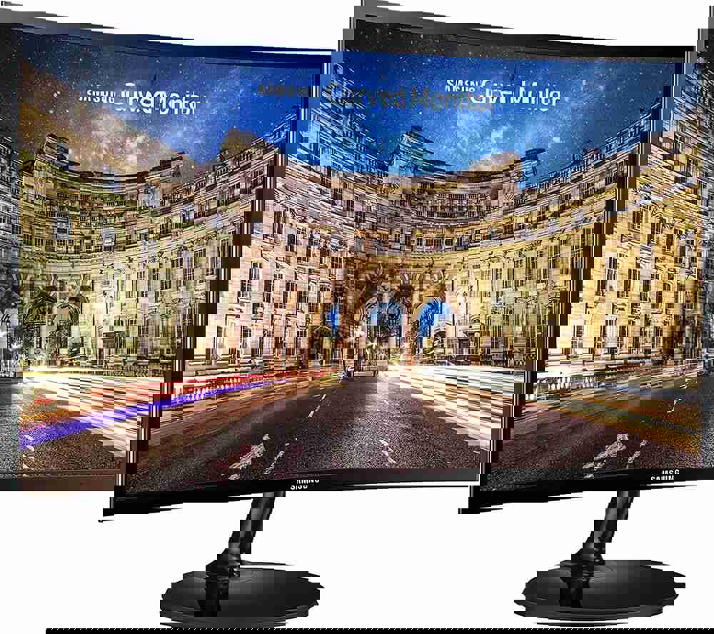 Samsung Curved LED Monitor C24F390FHN - 24 Inch Immersive Display