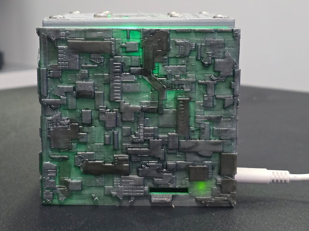 Star Trek Borg-Inspired Raspberry Pi 5 Enclosure