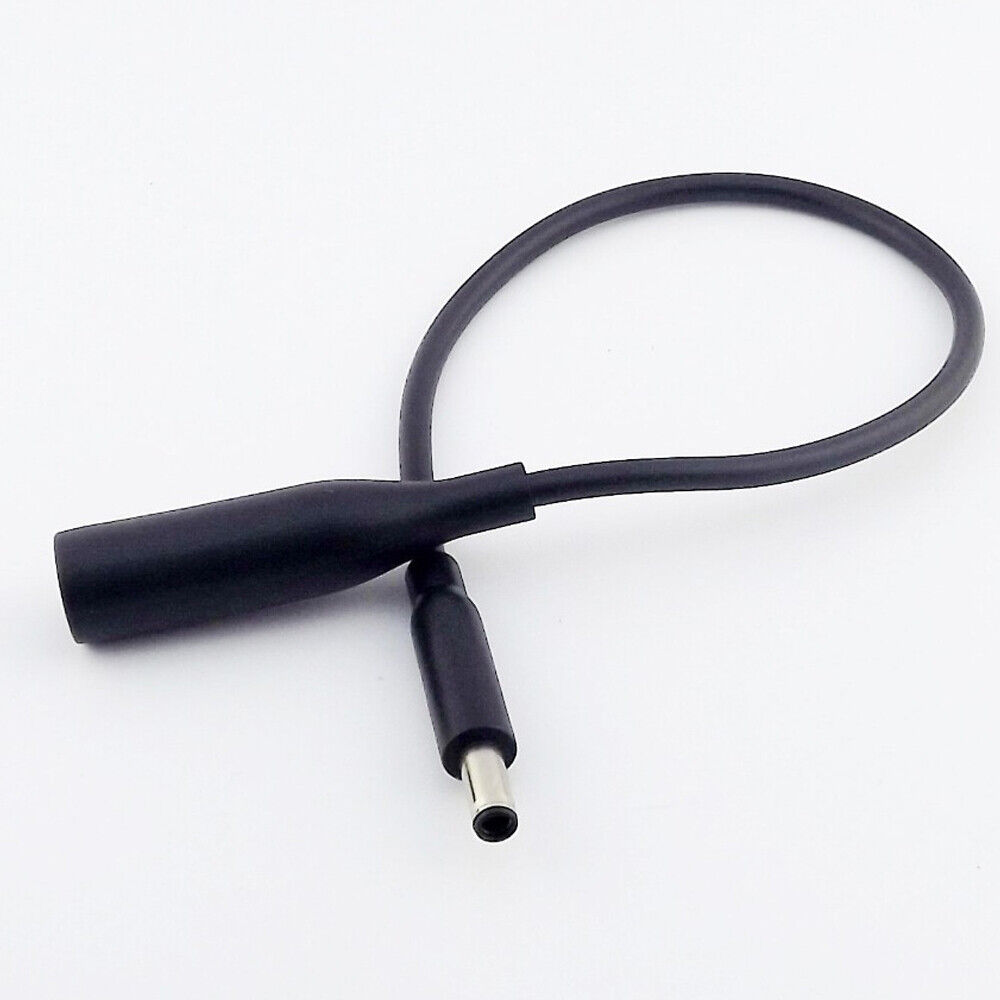 7.4mm to 4.5mm DC/AC Power Charger Converter Cable for HP/Dell Laptops