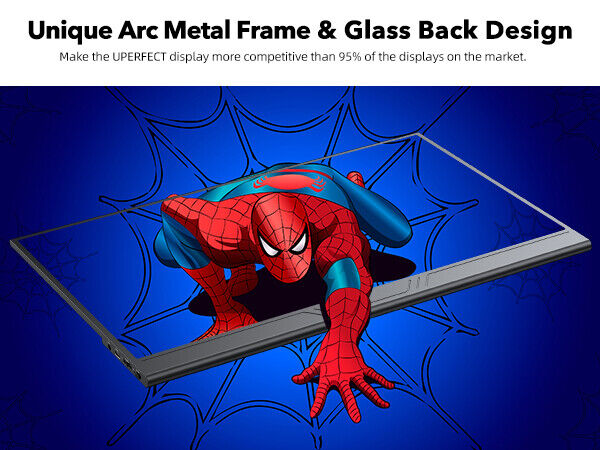 15.6" 4K Ultra HD Portable Monitor with HDR and VESA Mount