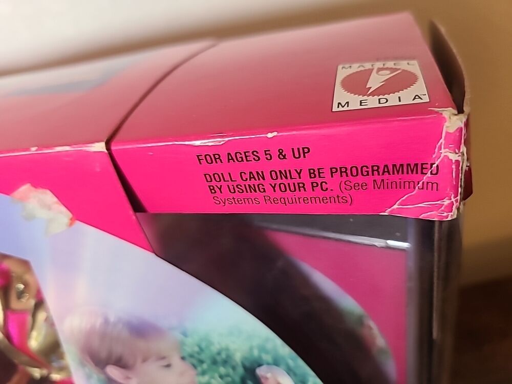 1997 Mattel Talk With Me Barbie Doll with CD-ROM NRFB