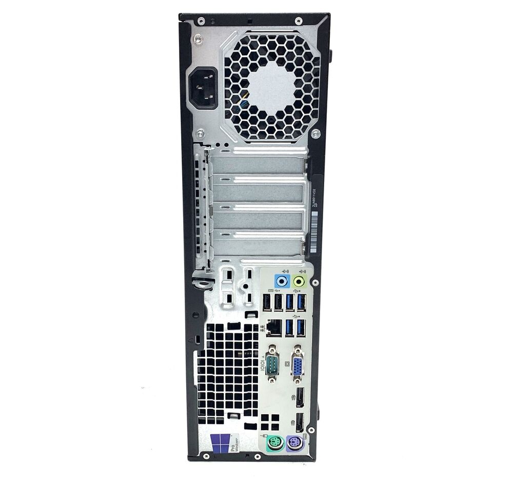 HP ProDesk 600 G2 SFF Desktop PC with Intel Core i5-6500, 16GB RAM, 500GB SSD, Windows 11