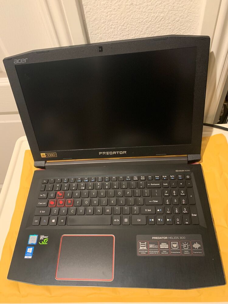15.6" Acer Predator Helios 300 Gaming Laptop with i7 and GeForce GTX