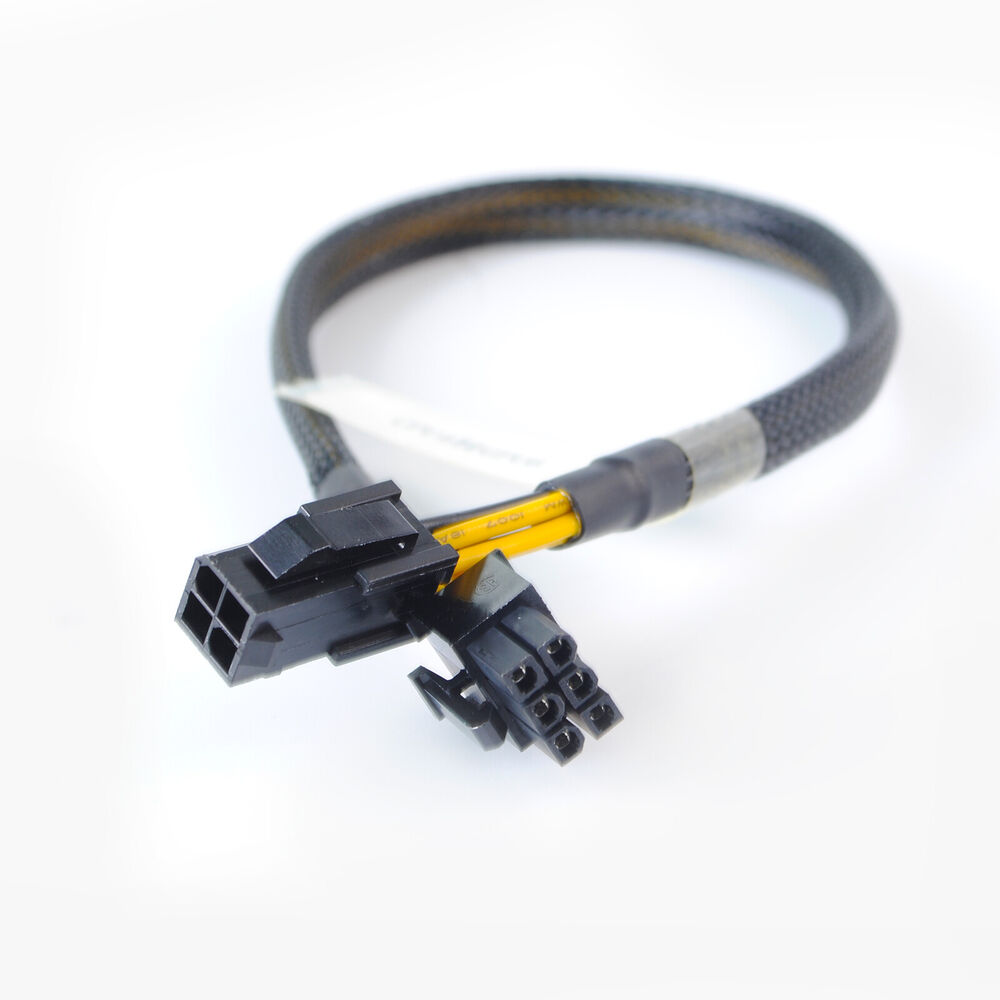 High-Quality Motherboard CPU 4-pin to GPU 6-pin Adapter Cable