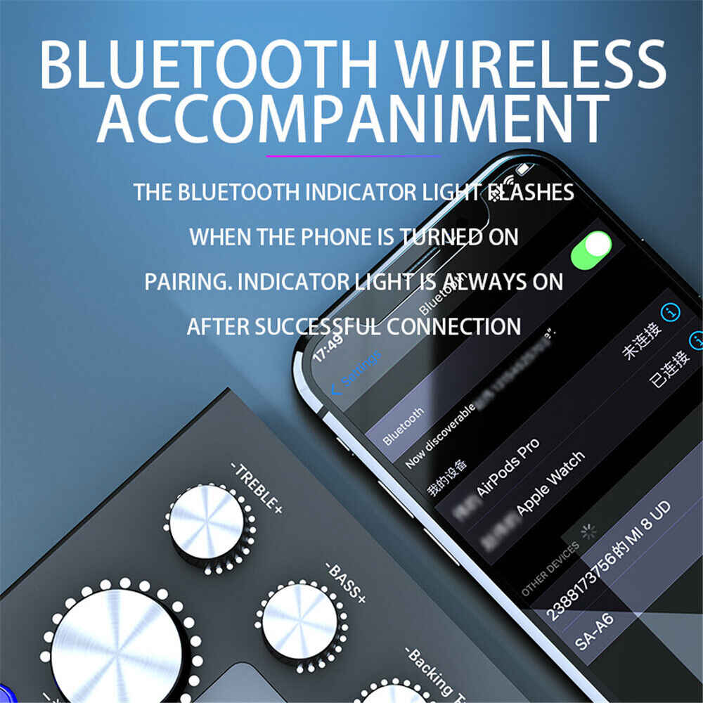 V8S Bluetooth External Sound Card for Enhanced Live Streaming Audio