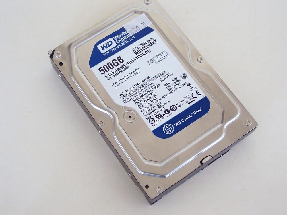 500GB SATA II HDD with Windows 10 Pro Legacy - High-Capacity Storage Solution