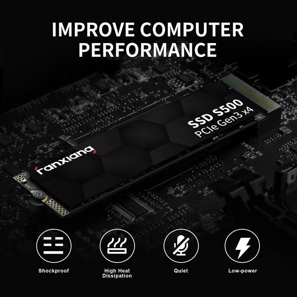 Fanxiang High-Speed 1TB M.2 NVMe PCIe Gen 3.0x4 SSD