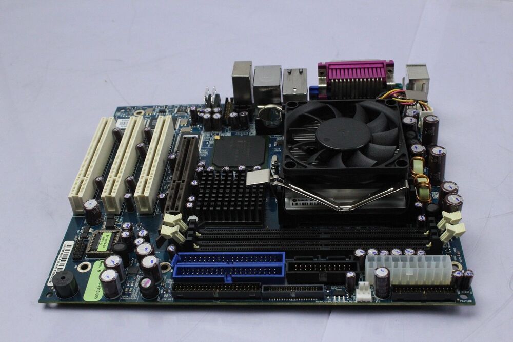 Kontron 886LCD-M/Flex Motherboard with CPU & RAM - Tested and Guaranteed