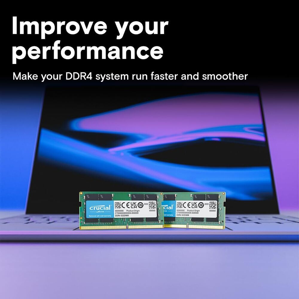 16GB DDR4 SODIMM 2400 MTs Notebook RAM Memory Module CL17 Buffered