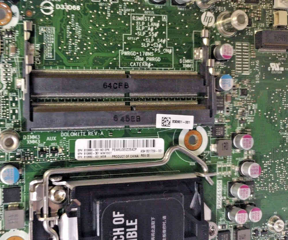 HP Elitedesk 800 G2 Mini Desktop Motherboard