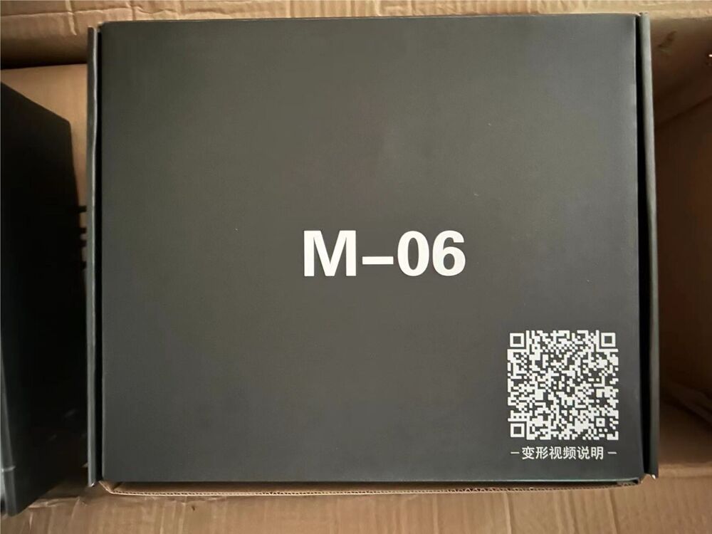 Black Apple M-06 Ironhide Alloy Modification MMP06 Figure - Premium Transformers Toy