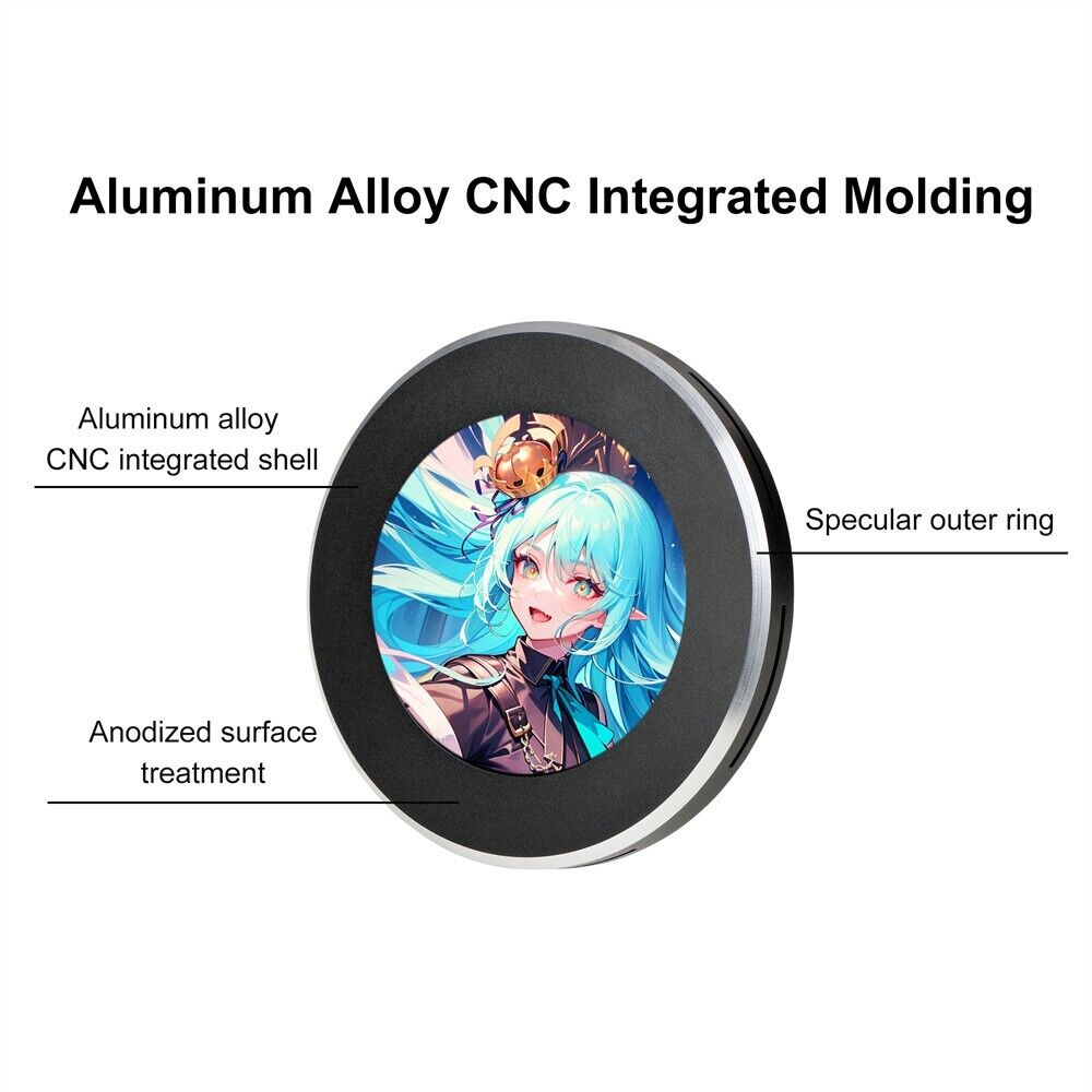 2.1 Inch IPS USB Dynamic Round Water Cooling Monitor for DIY PC Cases