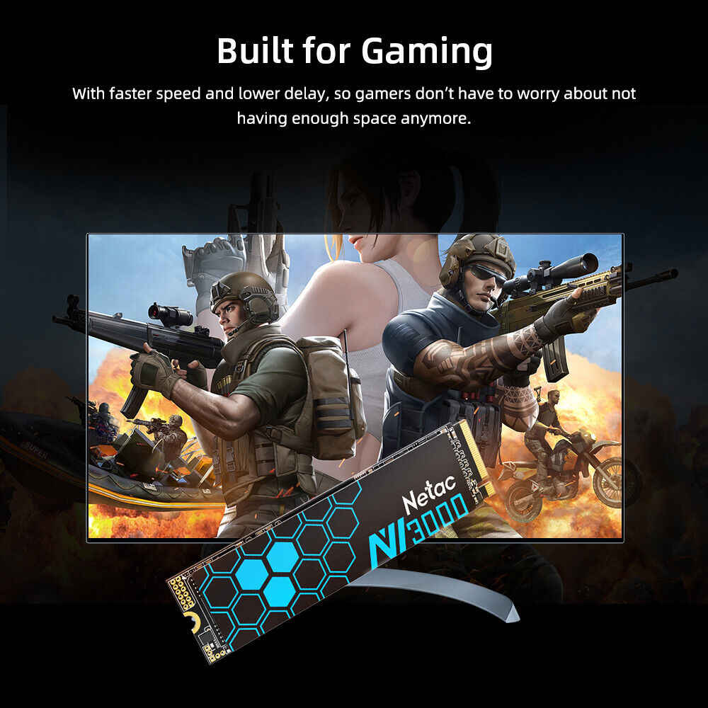 Netac 1TB M.2 NVMe SSD - High-Speed Storage for Enhanced Performance