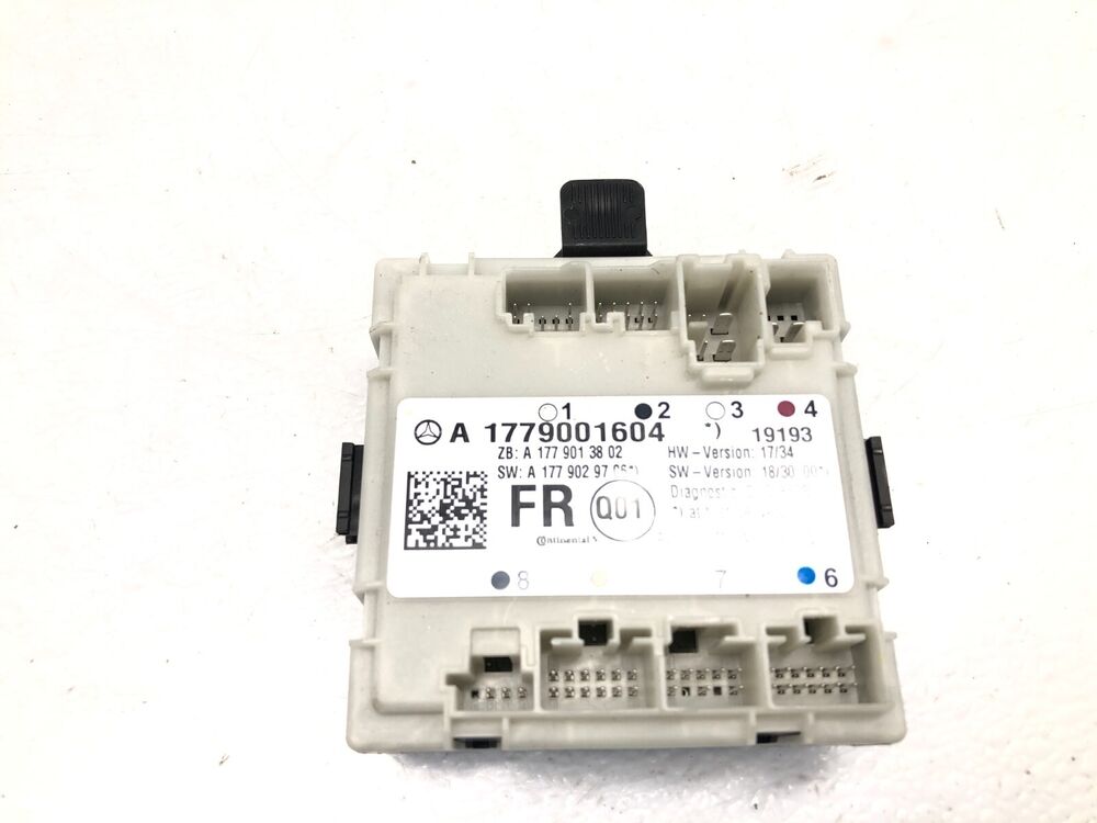 2019-2022 Mercedes A220 V177 Right Passenger Front Door Control Module OEM