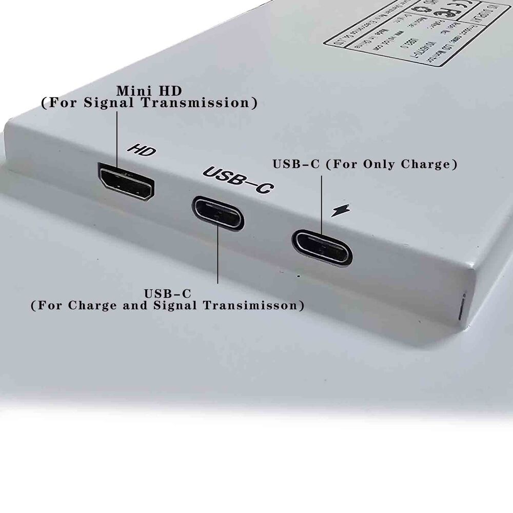 14.5" Touch White LCD Monitor for PC DIY and System Monitoring