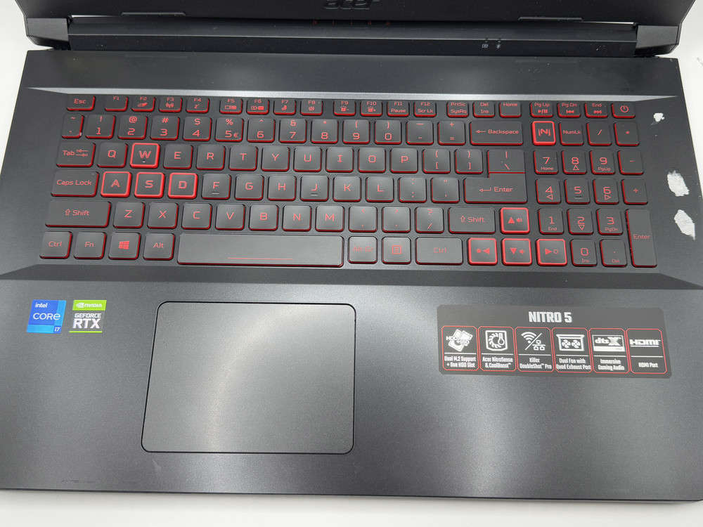 Acer Nitro 5 Gaming Laptop AN517-54-77KG i7-11800H RTX 3050 Ti - For Parts