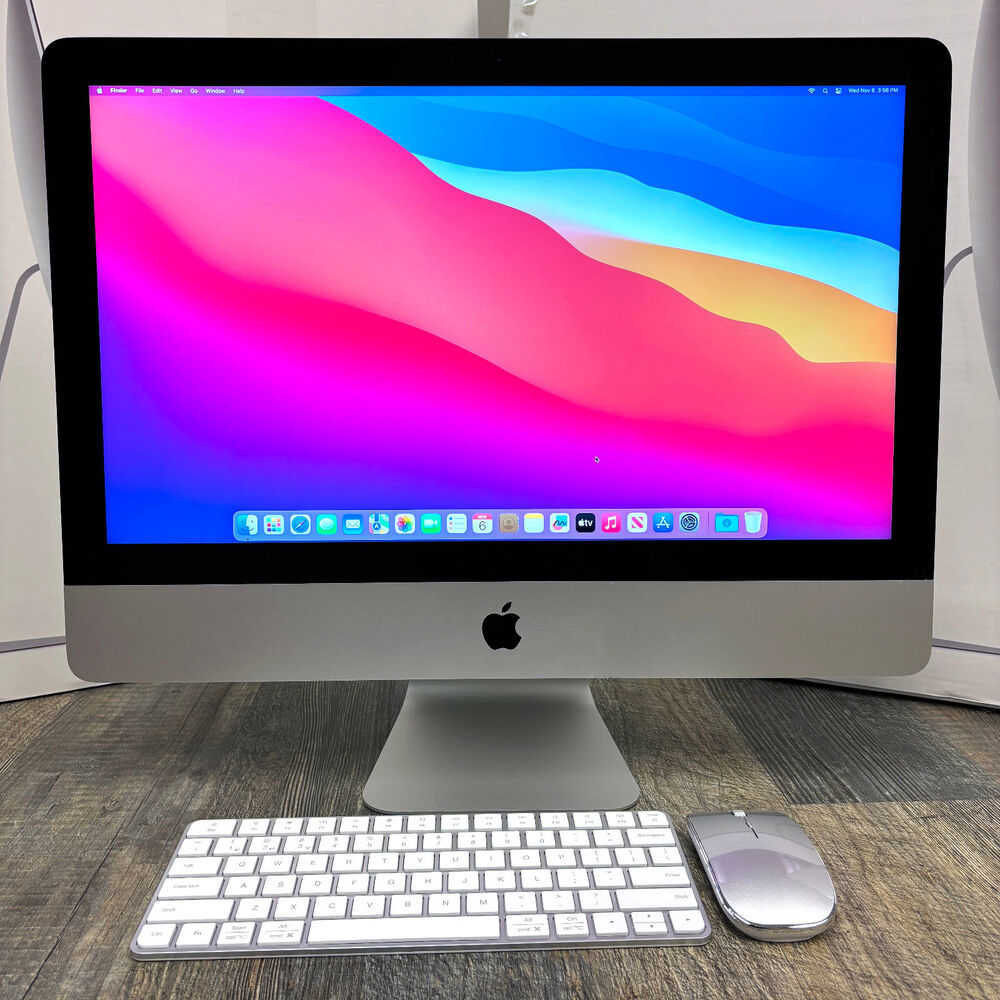 Apple iMac 21.5-inch All-In-One Desktop Computer - 1TB HDD, 16GB RAM (2017/2019)