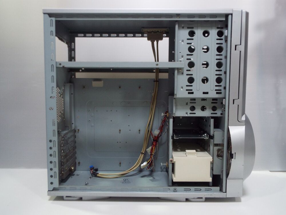XClio A380 Engine Mid Tower Gaming Case - Silver Side Acrylic